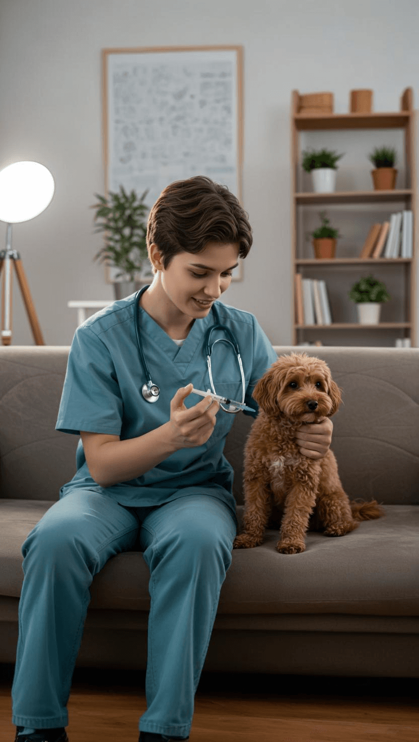 Imágen veterinario atención domicilio